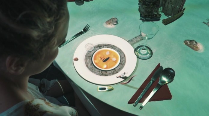 “Le Petit Chef” Proyección de alta calidad sobre tu mesa mientras esperas la comida proyeccion 3D plato de comida