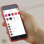 Snapchat, una forma divertida de compartir tu vida en tiempo real Stories homepage en dispositivo movil