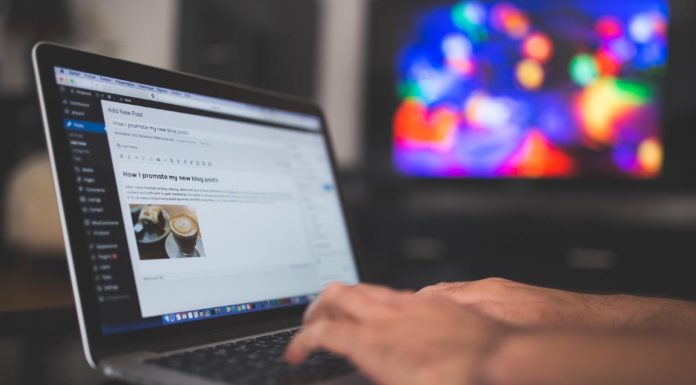 Cómo crear una página web por ti mismo hombre-usando-wordpress